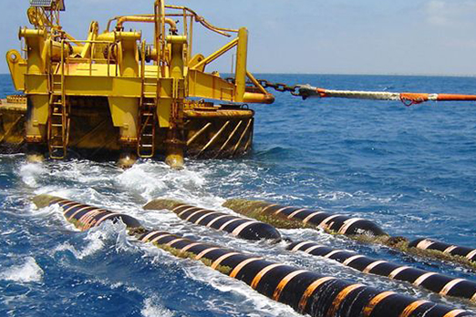 subsea cable network
										